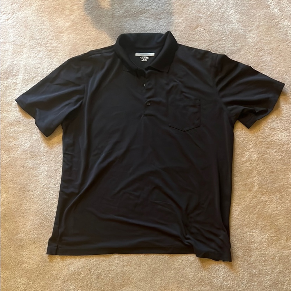 Men's Black Polo Shirt